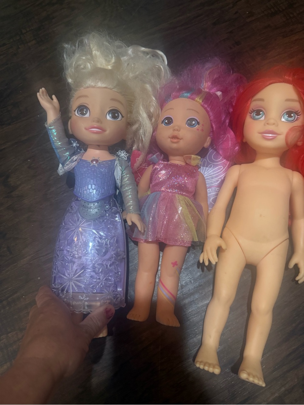Kids Fashion Doll - Purple & Pink Rainbow Outfit